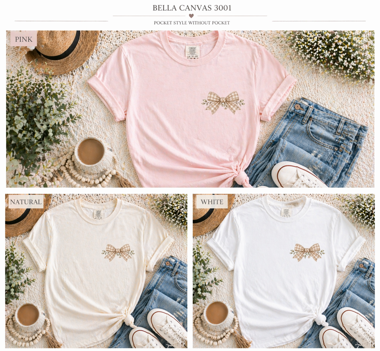 Coffee on the Porch Jesus in My Heart Shirt | Christian Mama Tee | Faith-Based Boutique Shirt