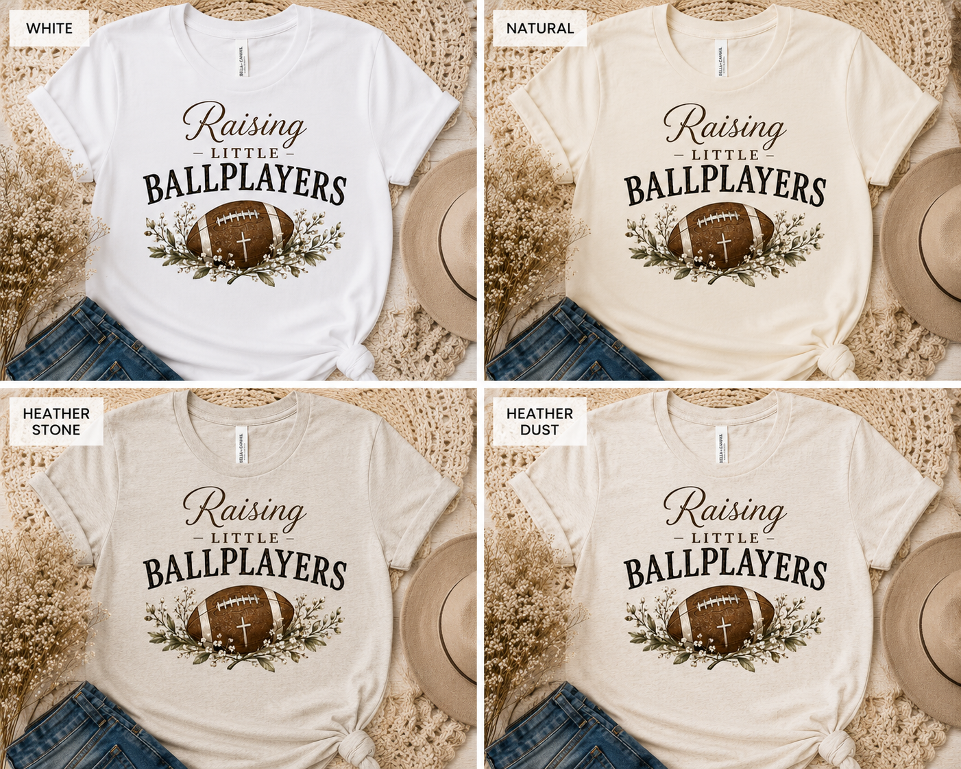 Raising Little Ballplayers | Bella+Canvas Women's T-Shirt