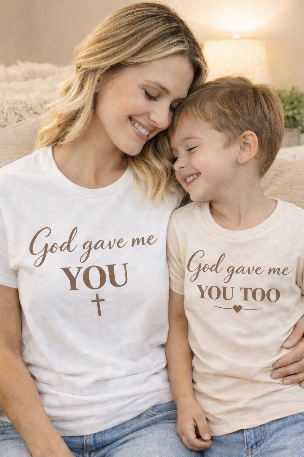 God Gave Me You Mom Shirt | Faith Based Mama Tee | Christian Motherhood Shirt