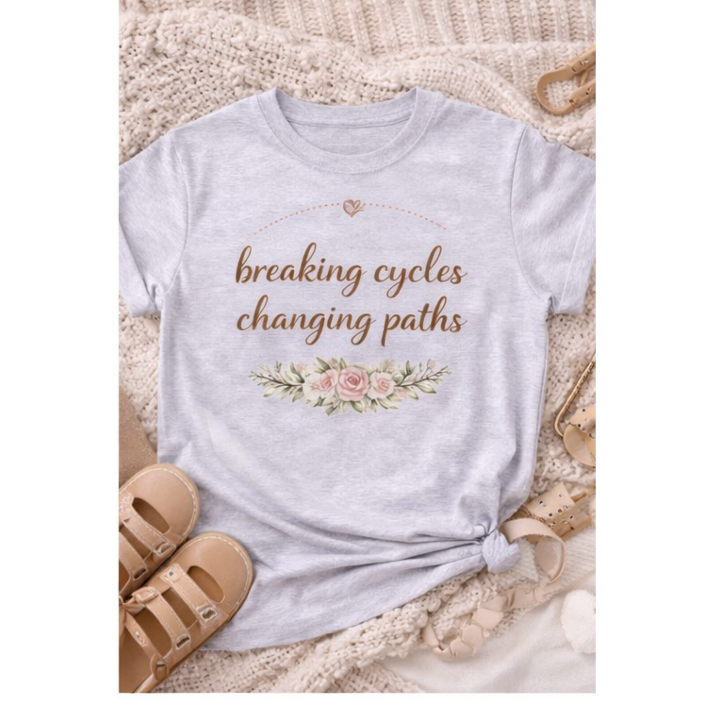 Mama Breaking Cycles Changing Paths Shirt | Faith Based Mom Shirt | Christian Mama Tee | Mommy and Me Matching Outfit | Inspirational Mom Shirt