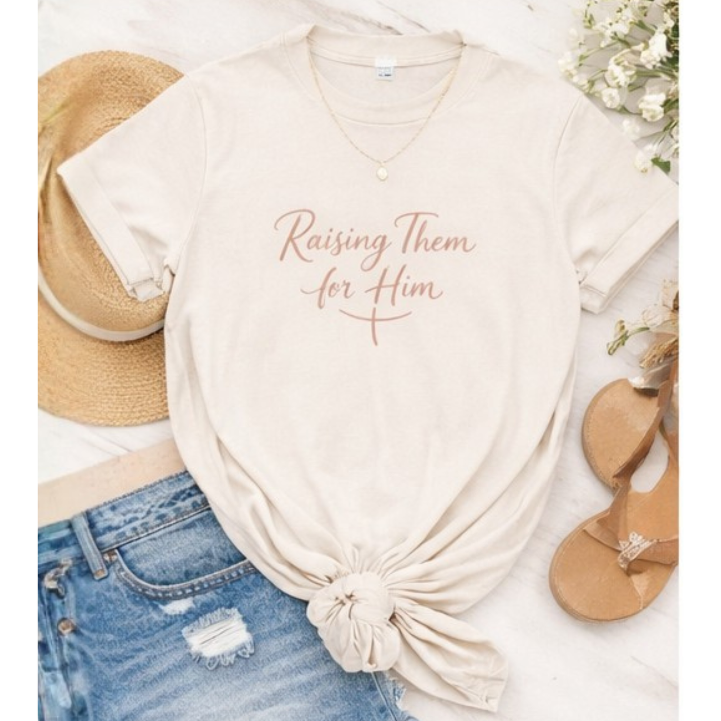Raising Them for Him Tee