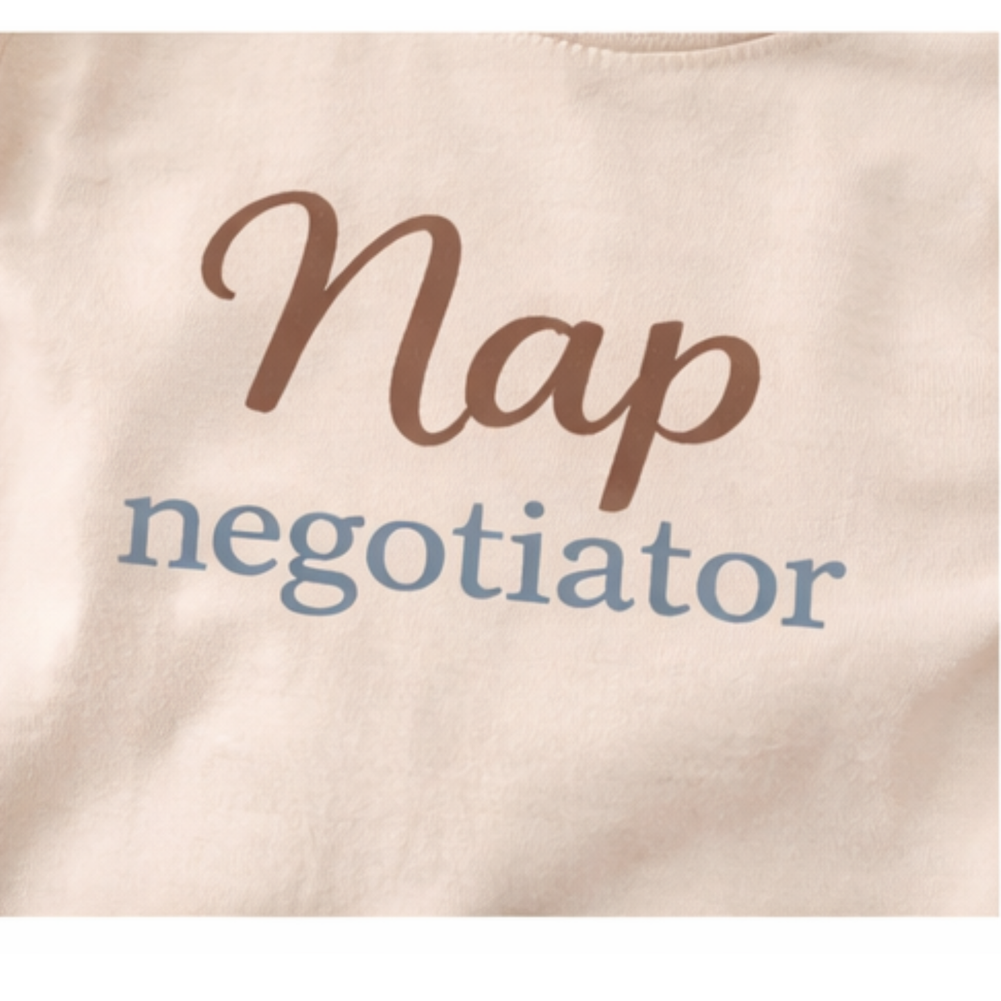 Nap Negotiator Toddler Tee | Funny Toddler Shirt | Cute Kids Outfit | Neutral Boutique Kids Clothing