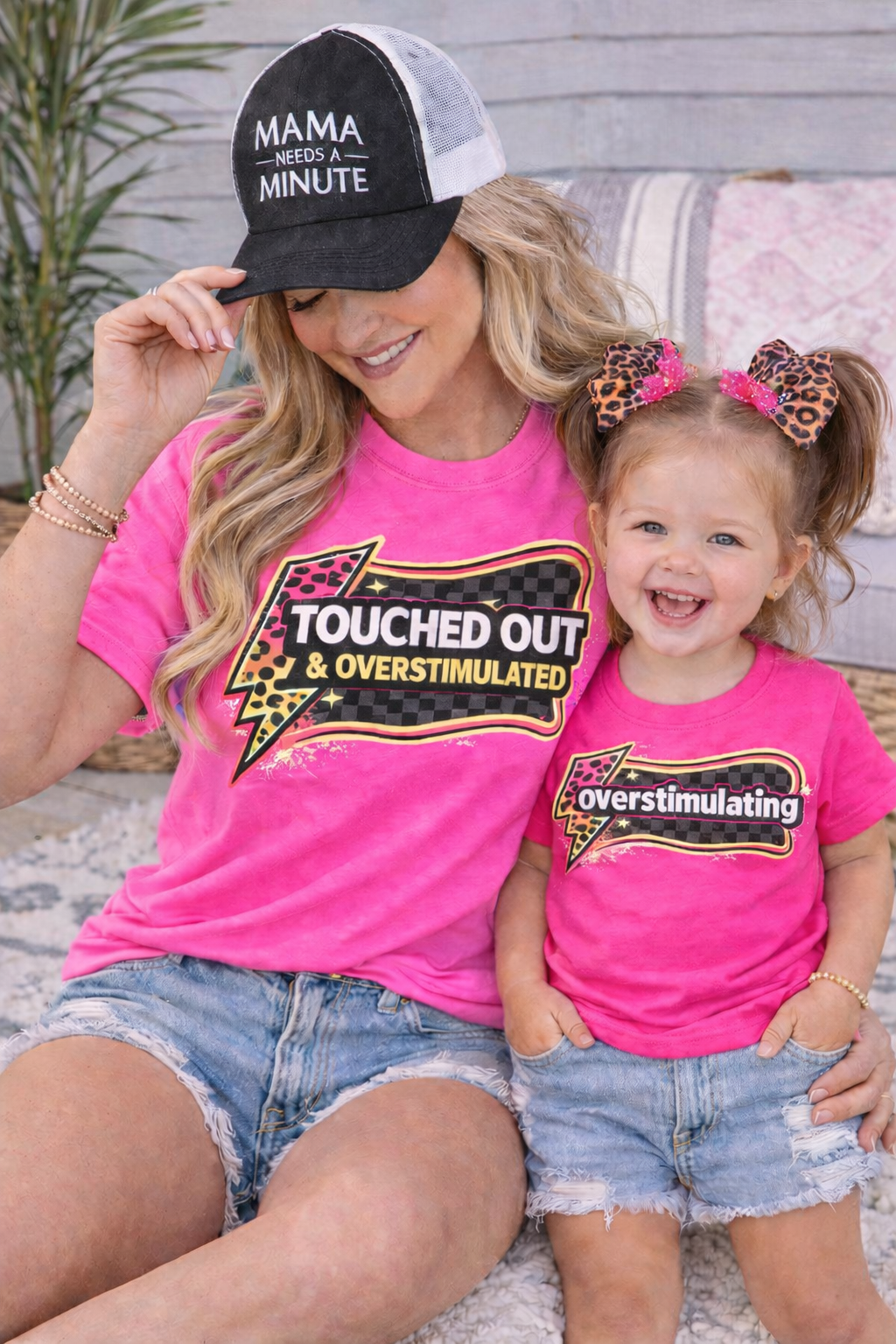 Overstimulating Toddler Girl Shirt | Funny Toddler Tee | Trendy Girl Graphic Tee | Mommy and Me Matching Shirt | Cute Kids Outfit