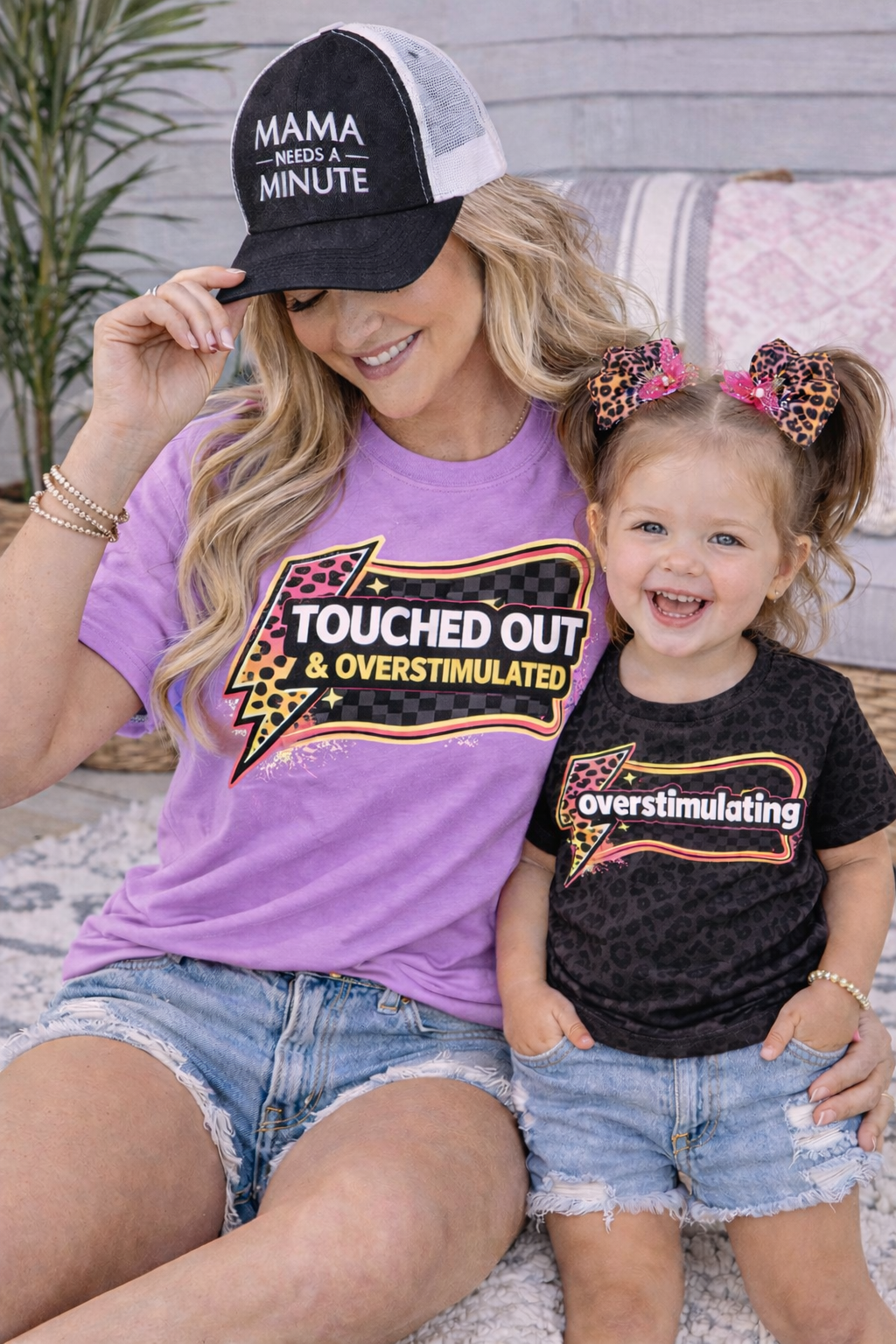 Overstimulating Toddler Girl Shirt | Funny Toddler Tee | Trendy Girl Graphic Tee | Mommy and Me Matching Shirt | Cute Kids Outfit
