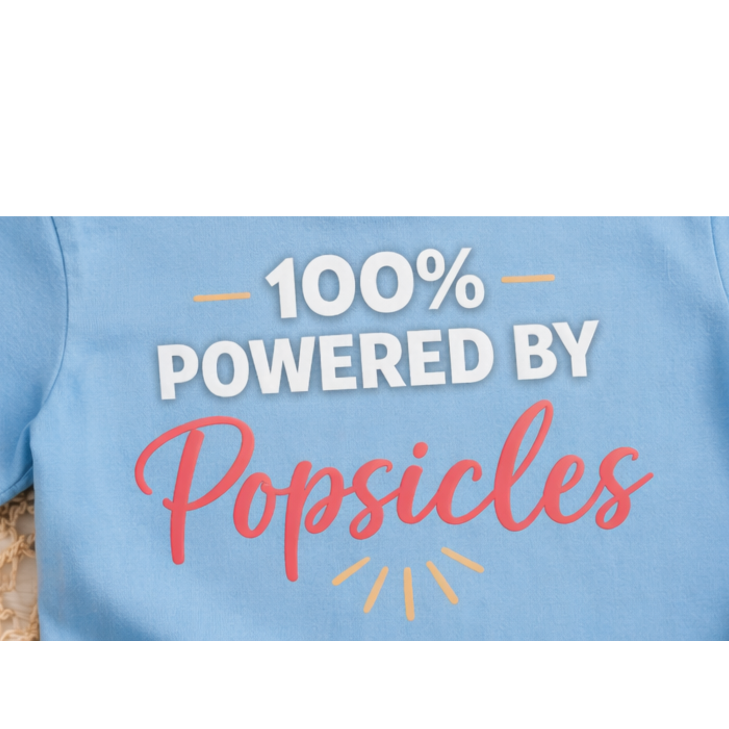 Powered by Popsicles Toddler Shirt | Funny Summer Boy Tee | Cute Toddler Boy Outfit | Lake Day Kids Shirt | Bella Canvas Toddler Tee