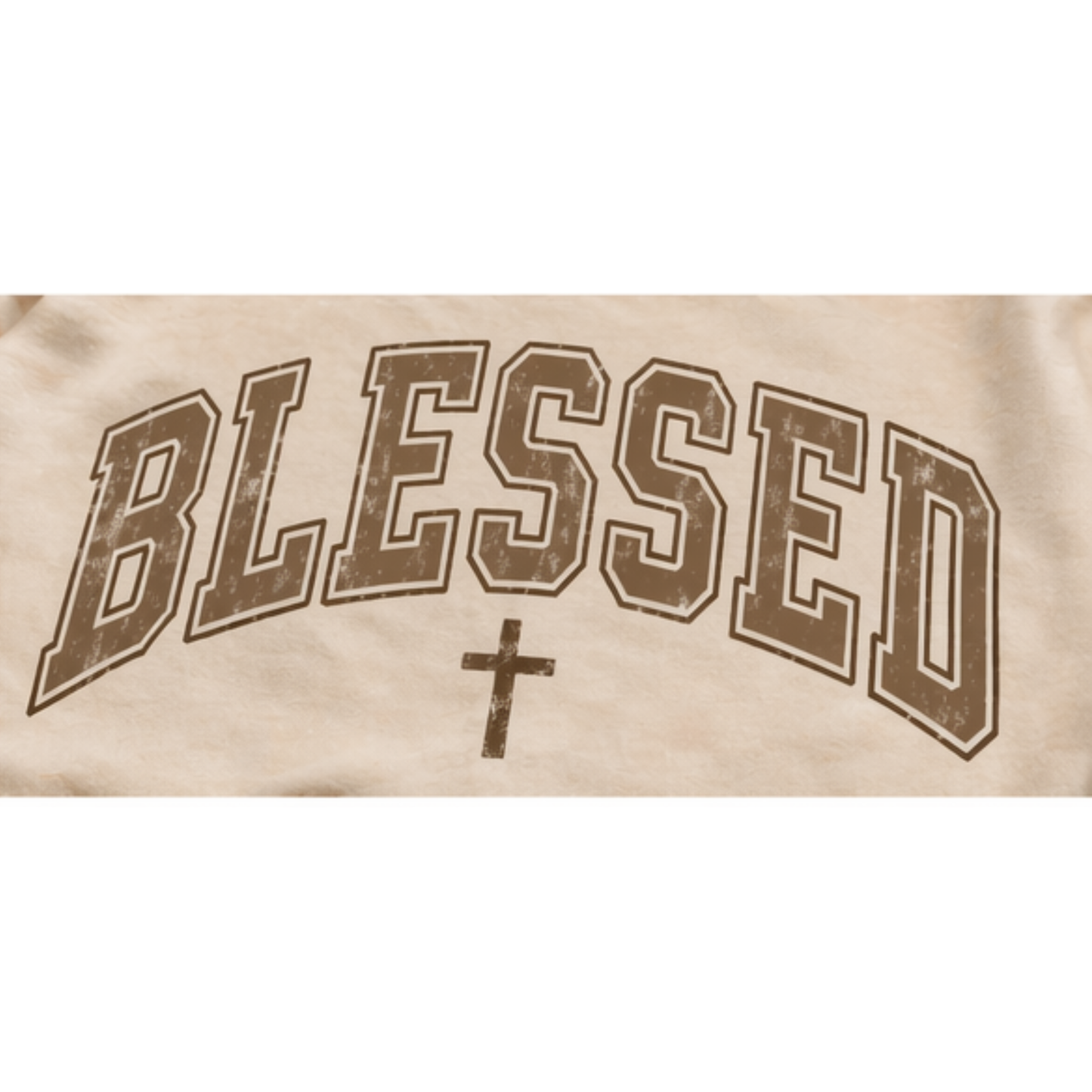 BLESSED Crewneck Sweatshirt – Faith-Based Cozy Mom Pullover