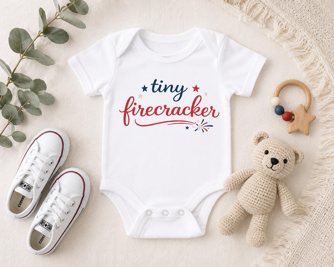 Tiny Firecracker™ Baby Bodysuit