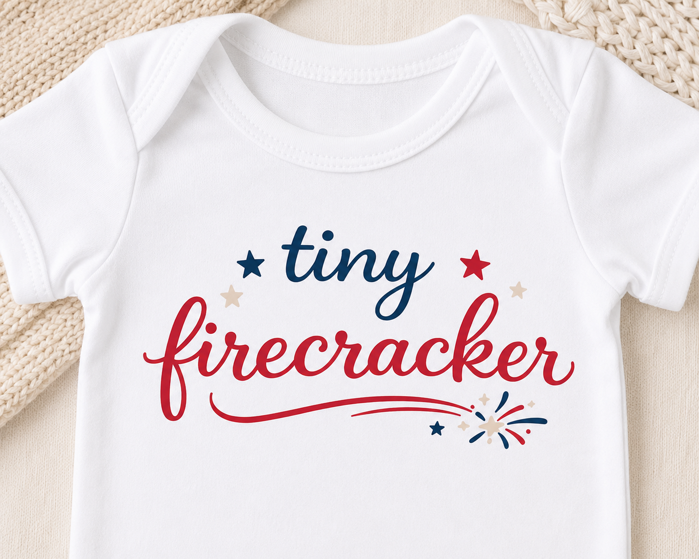 Tiny Firecracker™ Baby Bodysuit