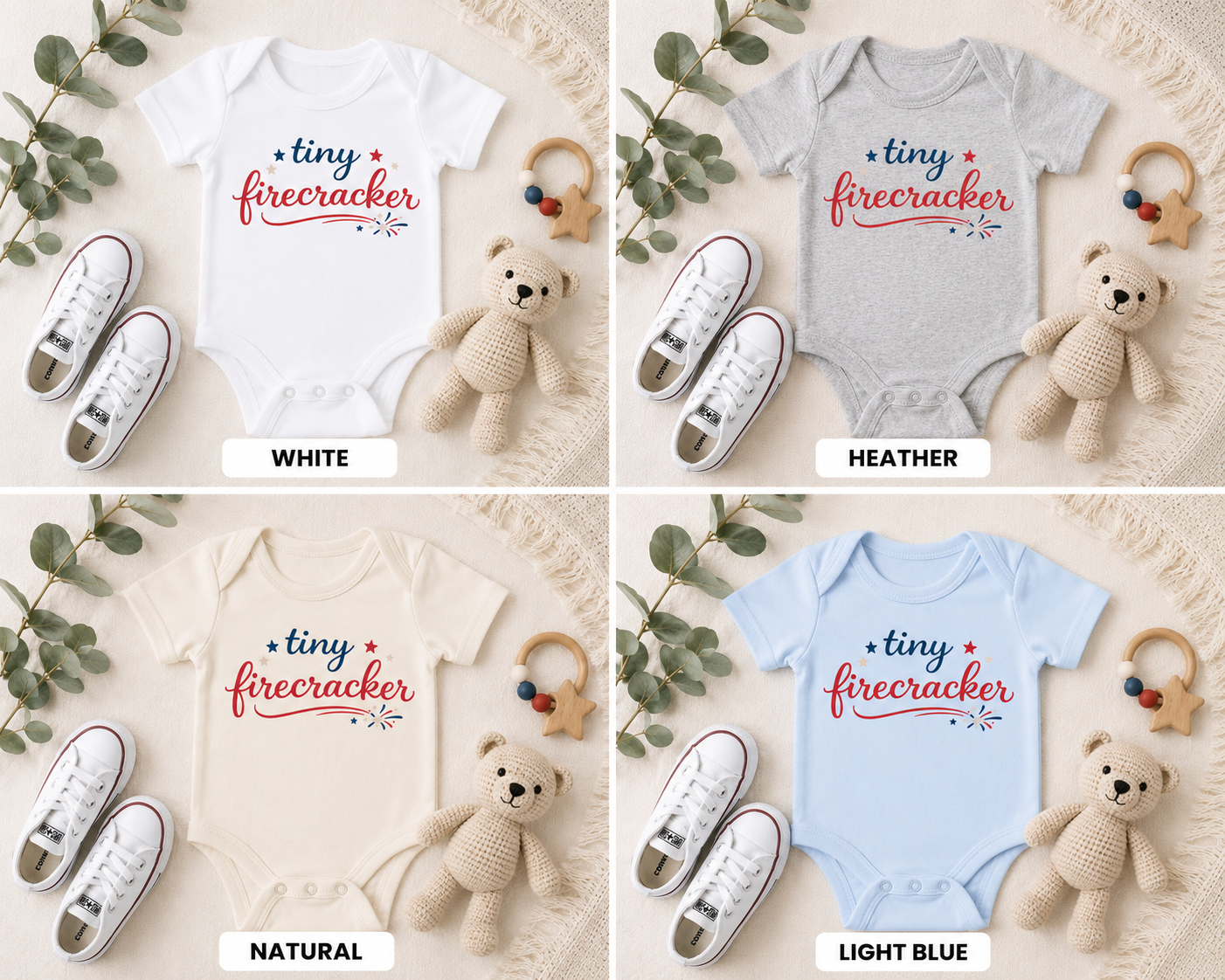 Tiny Firecracker™ Baby Bodysuit
