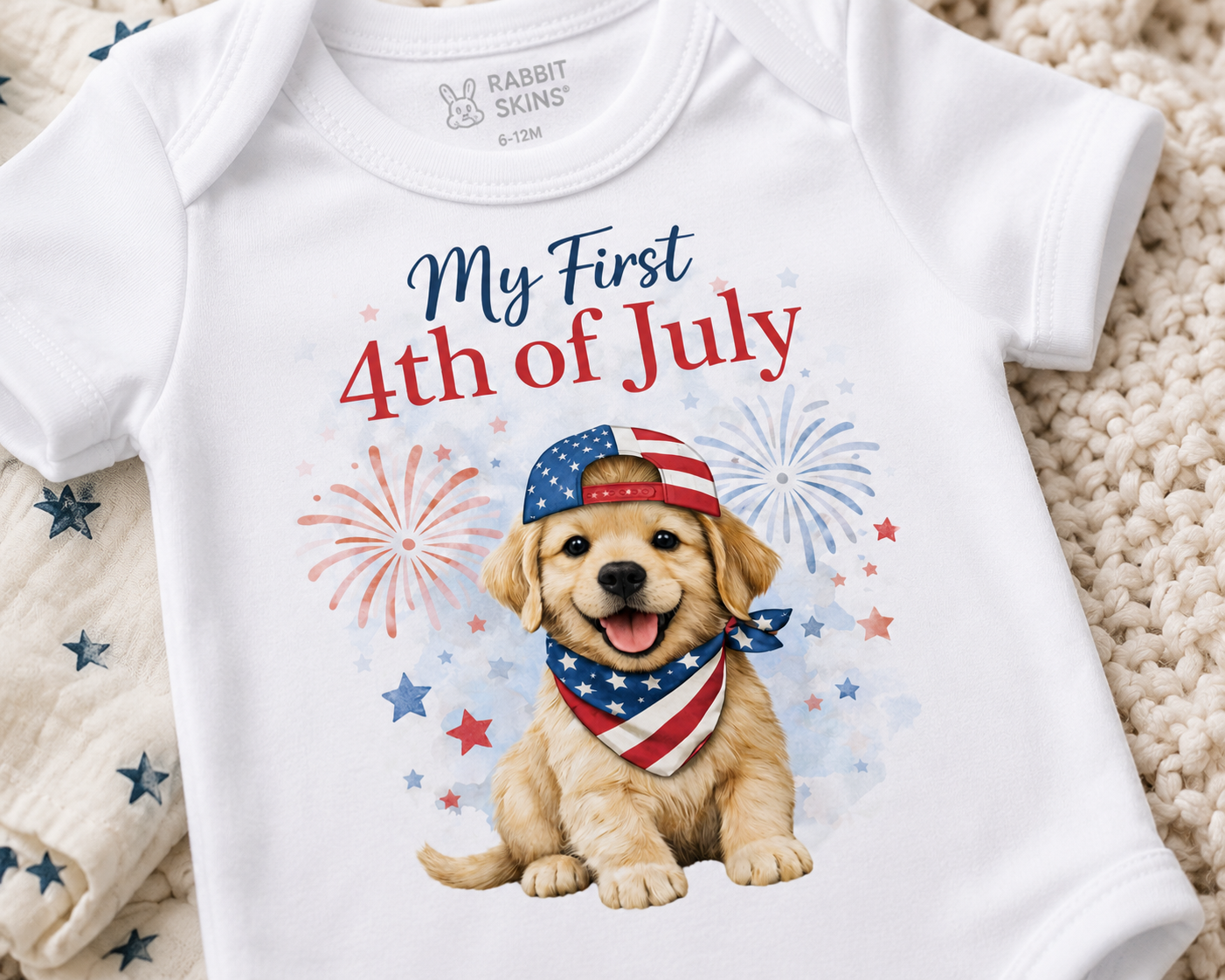 My First 4th of July™ Baby Bodysuit