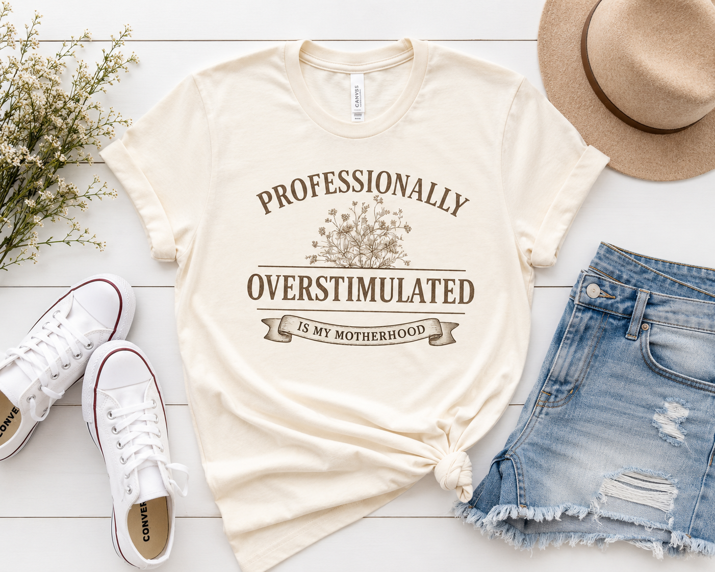 Professionally Overstimulated Tee