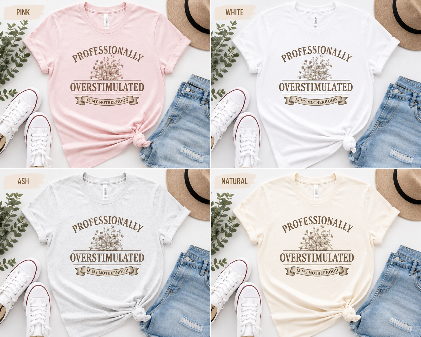 Professionally Overstimulated Tee