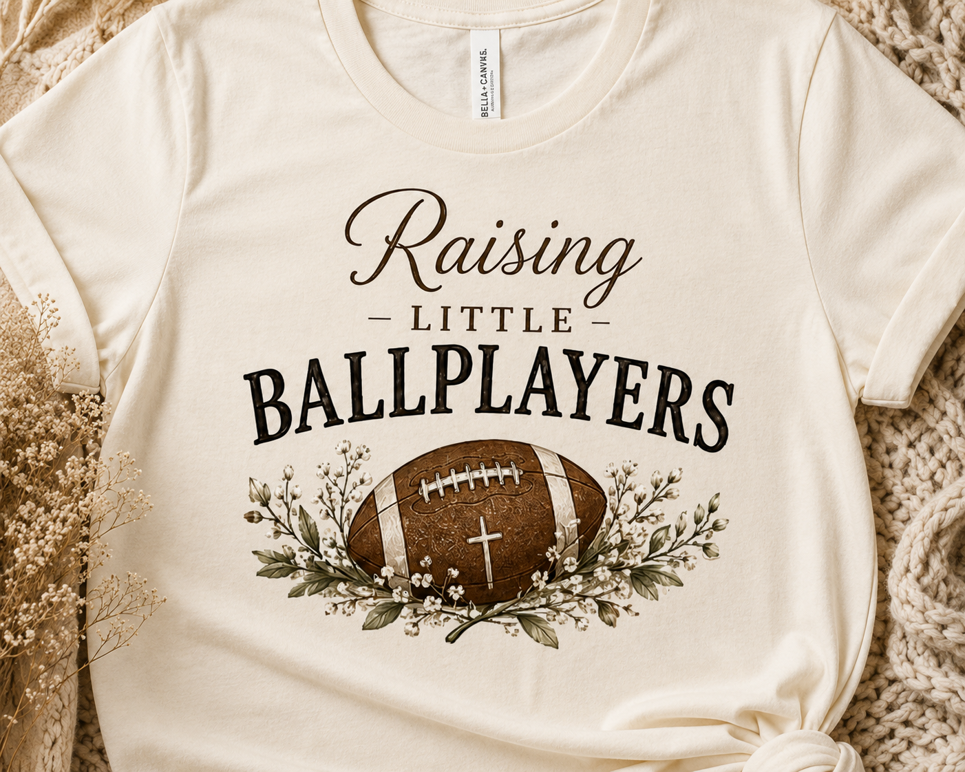 Raising Little Ballplayers | Bella+Canvas Women's T-Shirt