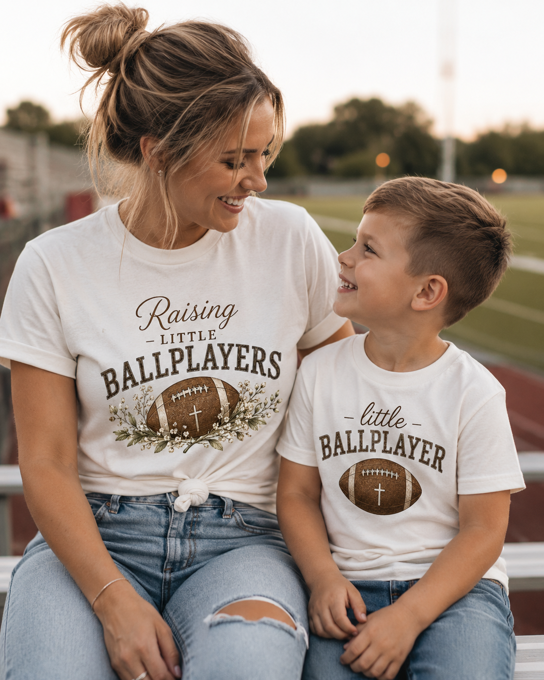 Raising Little Ballplayers | Bella+Canvas Women's T-Shirt