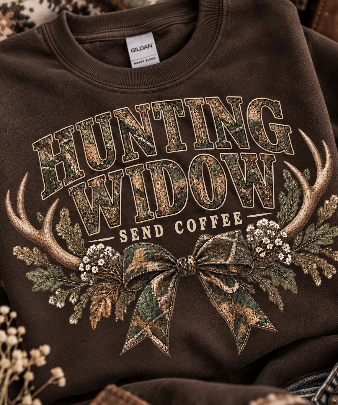 Hunting Widow – Send Coffee Sweatshirt