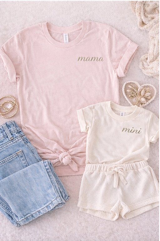 Momma Healthy Hearted Momma Signature Tee