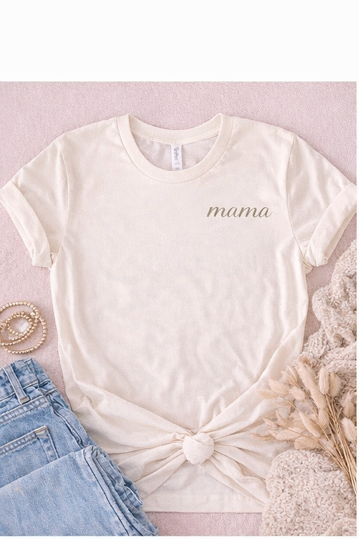 Momma Healthy Hearted Momma Signature Tee