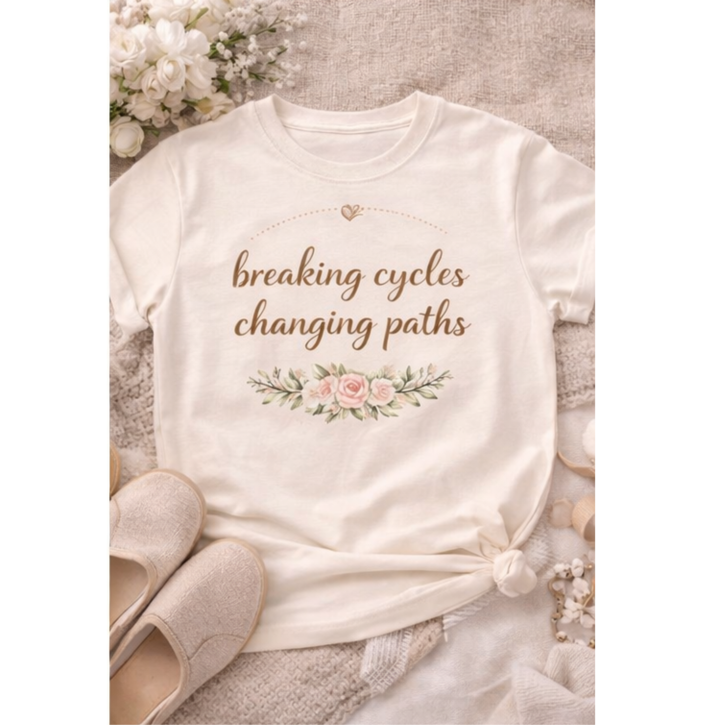 Mama Breaking Cycles Changing Paths Shirt | Faith Based Mom Shirt | Christian Mama Tee | Mommy and Me Matching Outfit | Inspirational Mom Shirt