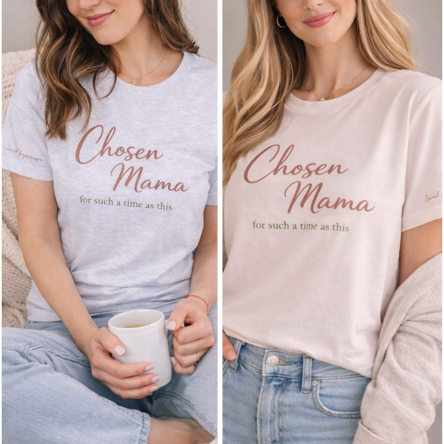 Chosen Mama Shirt | Christian Mom T-Shirt | Faith Based Mama Tee | For Such a Time as This | Gift for Mom
