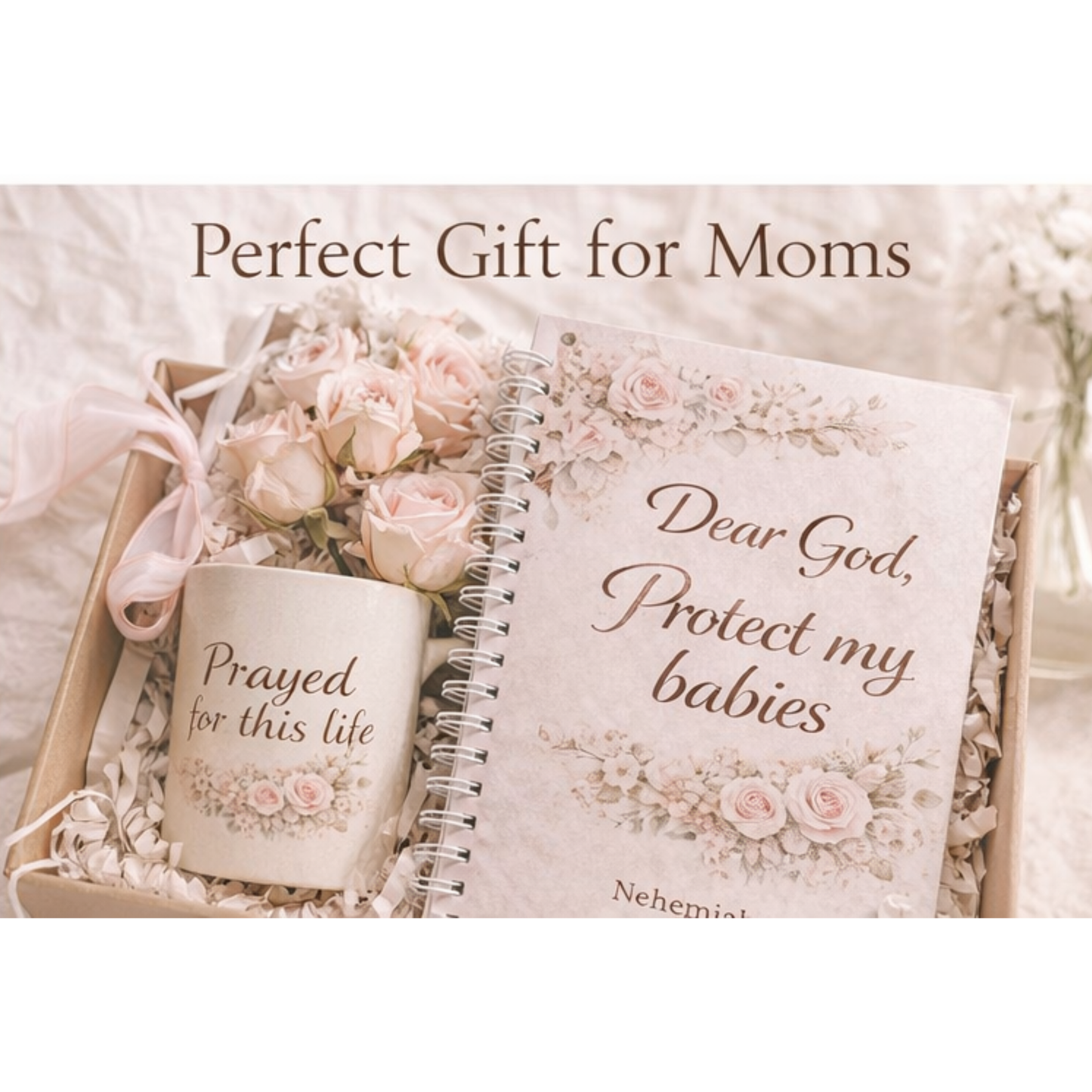 Faith Filled Mama Gift Set | Christian Mom Gift Basket | New Mom Gift | Baby Shower Gift | Faith Based Mama Bundl
