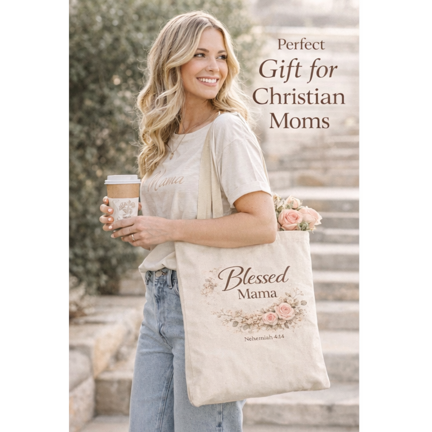 Faith Filled Mama Gift Set | Christian Mom Gift Basket | New Mom Gift | Baby Shower Gift | Faith Based Mama Bundl
