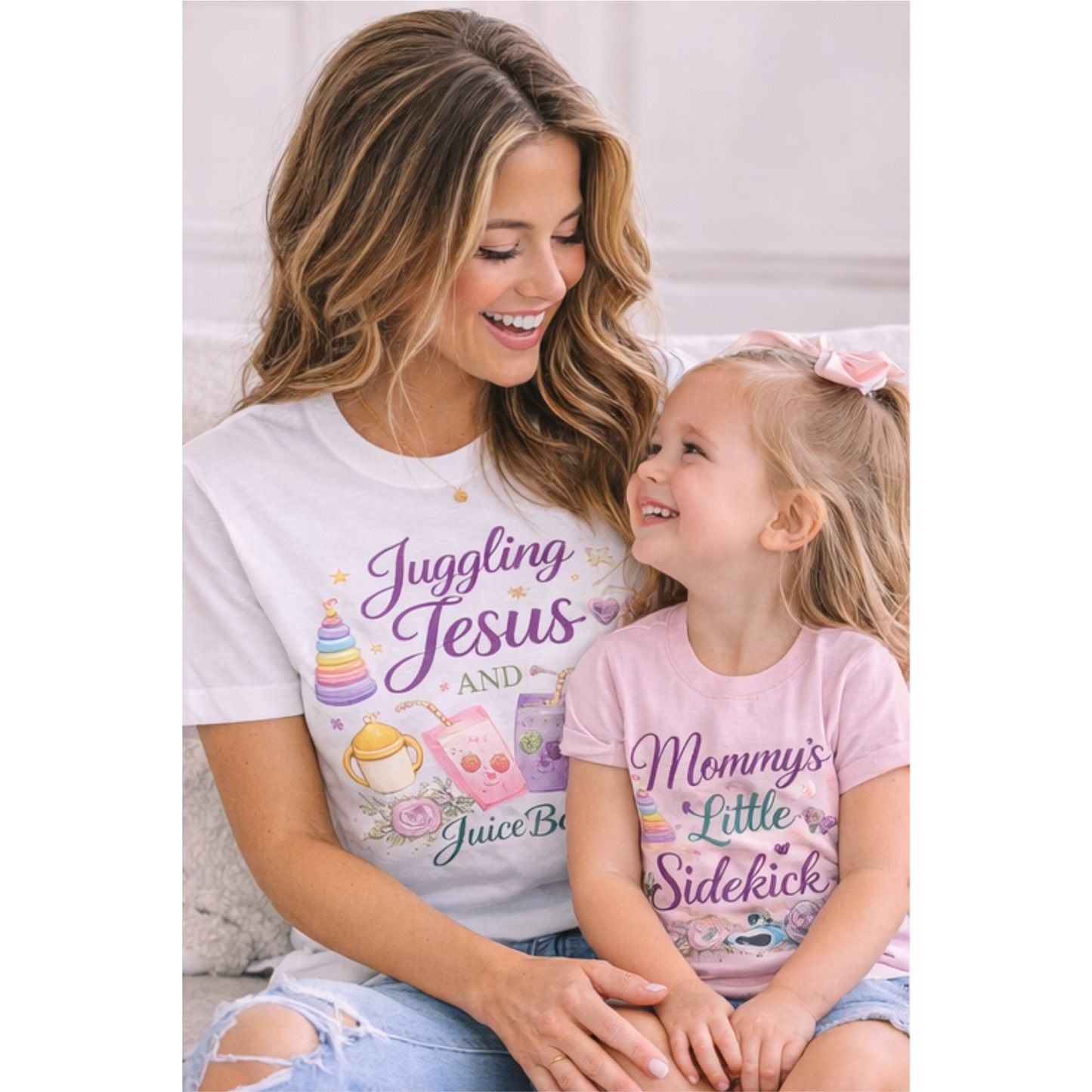 Mini Mommy's Little Sidekick Toddler Tee