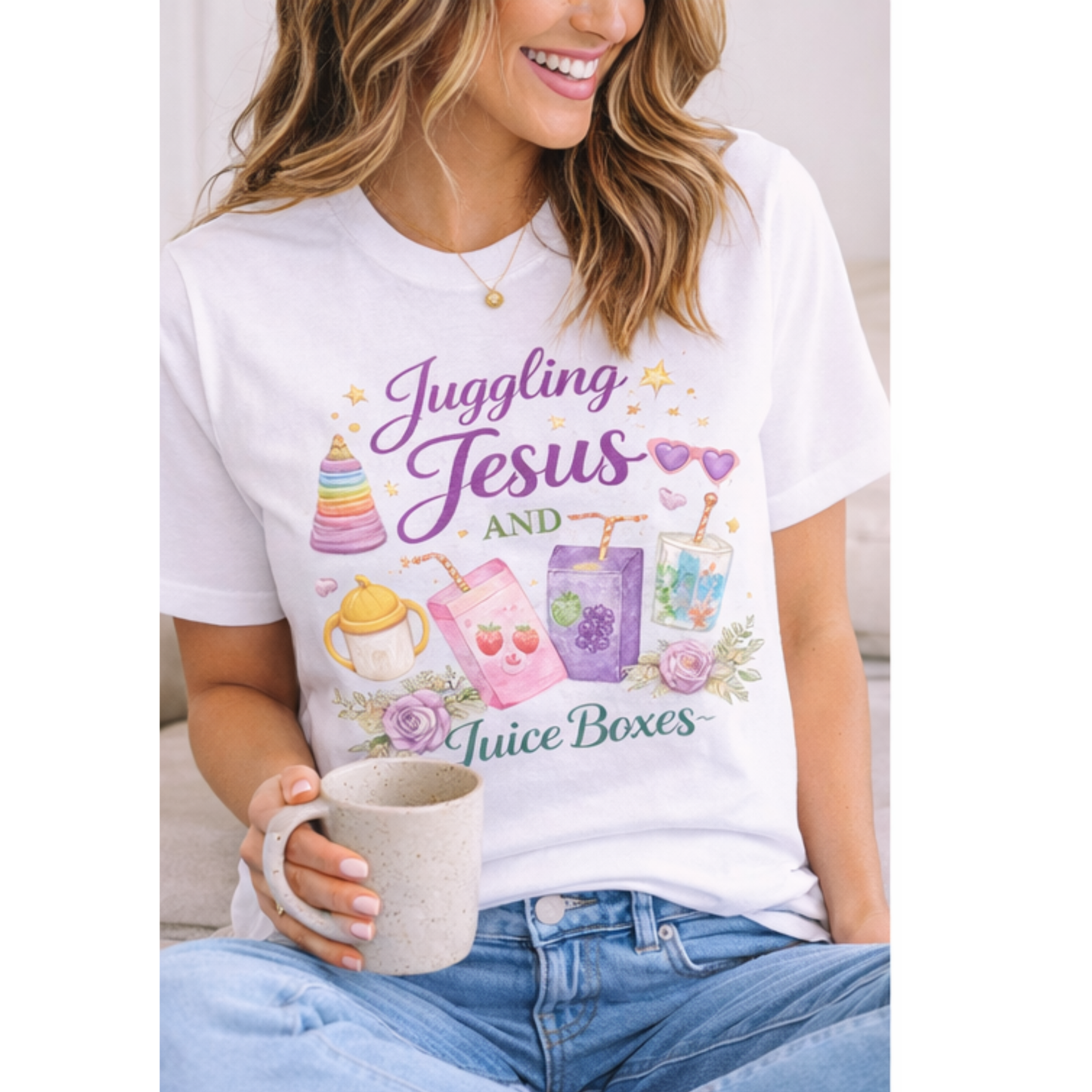 Mama Mommy & Me Matching Juice Box Shirts