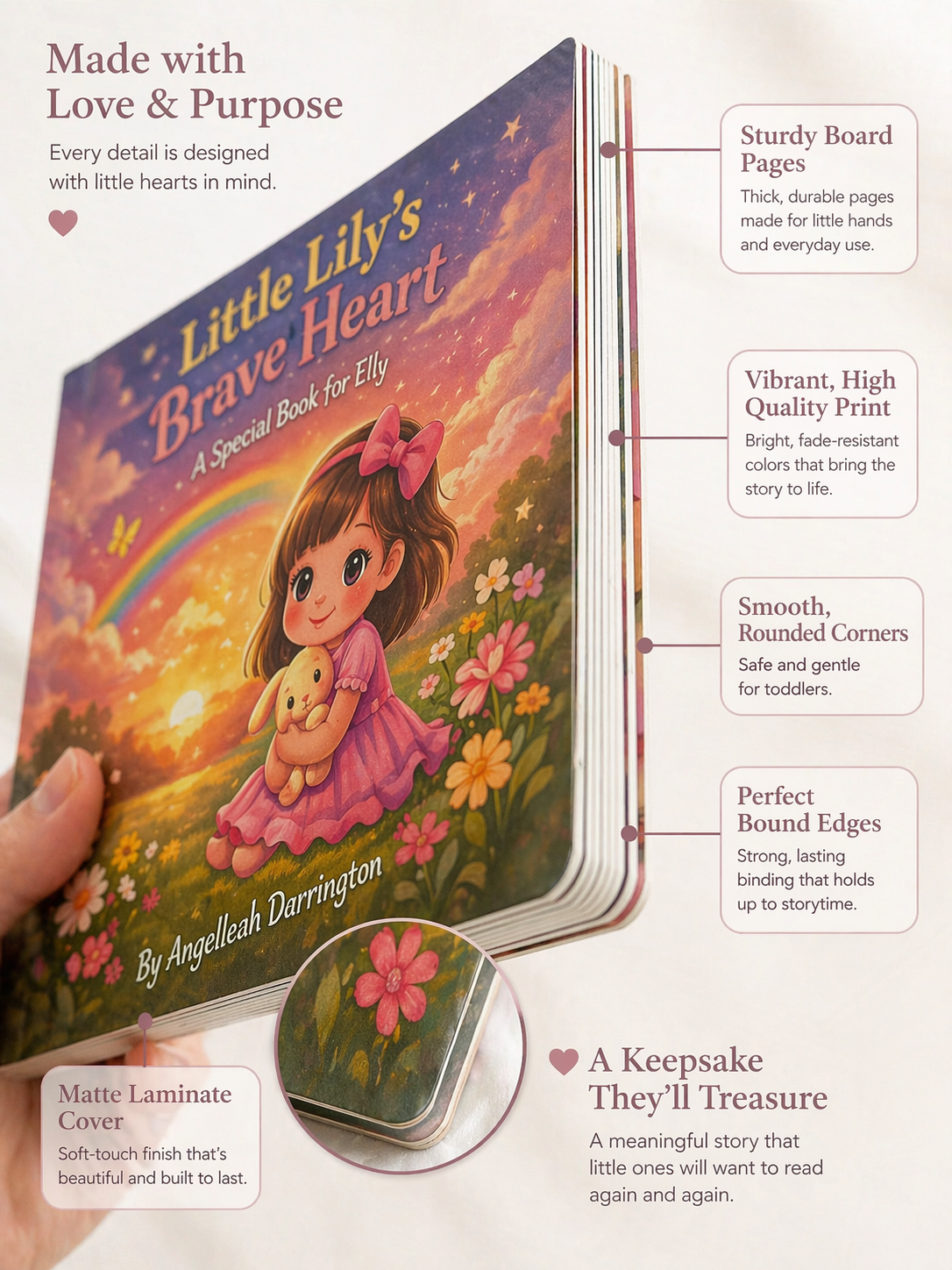 Faith-Based Children’s Book for Girls | Little Lily’s Brave Heart | Christian Bedtime Story for Toddlers & Kids