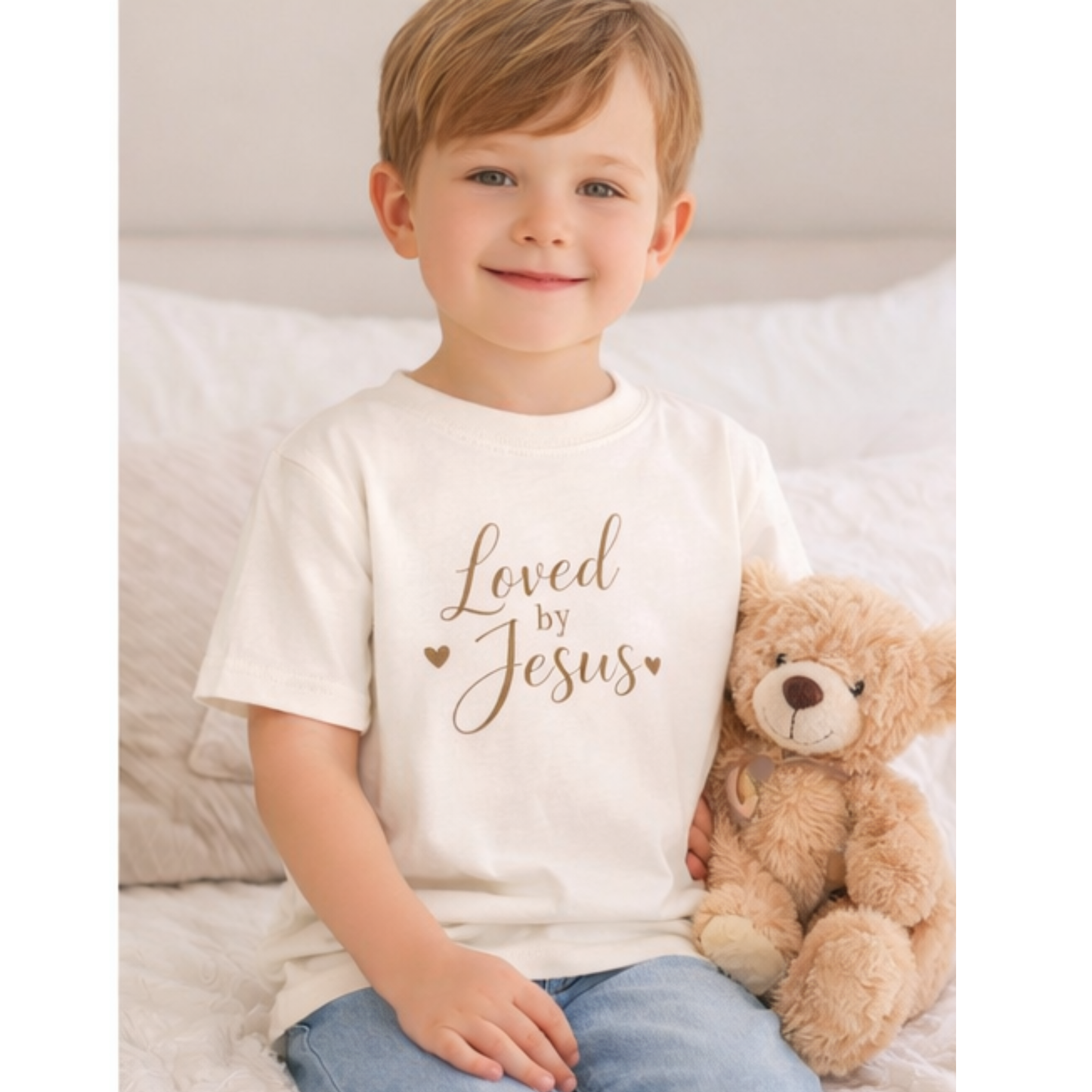 Loved by Jesus Toddler Tee