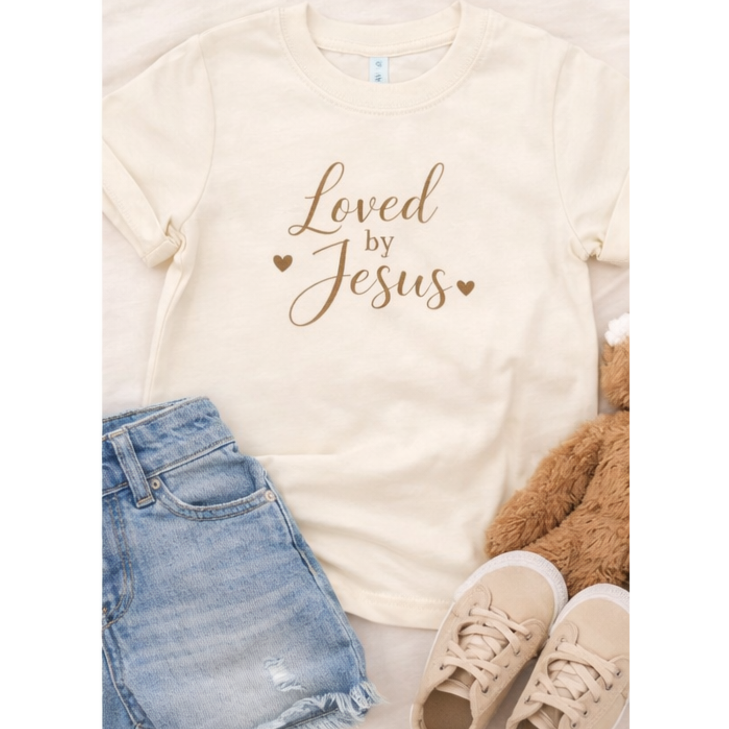 Loved by Jesus Toddler Tee
