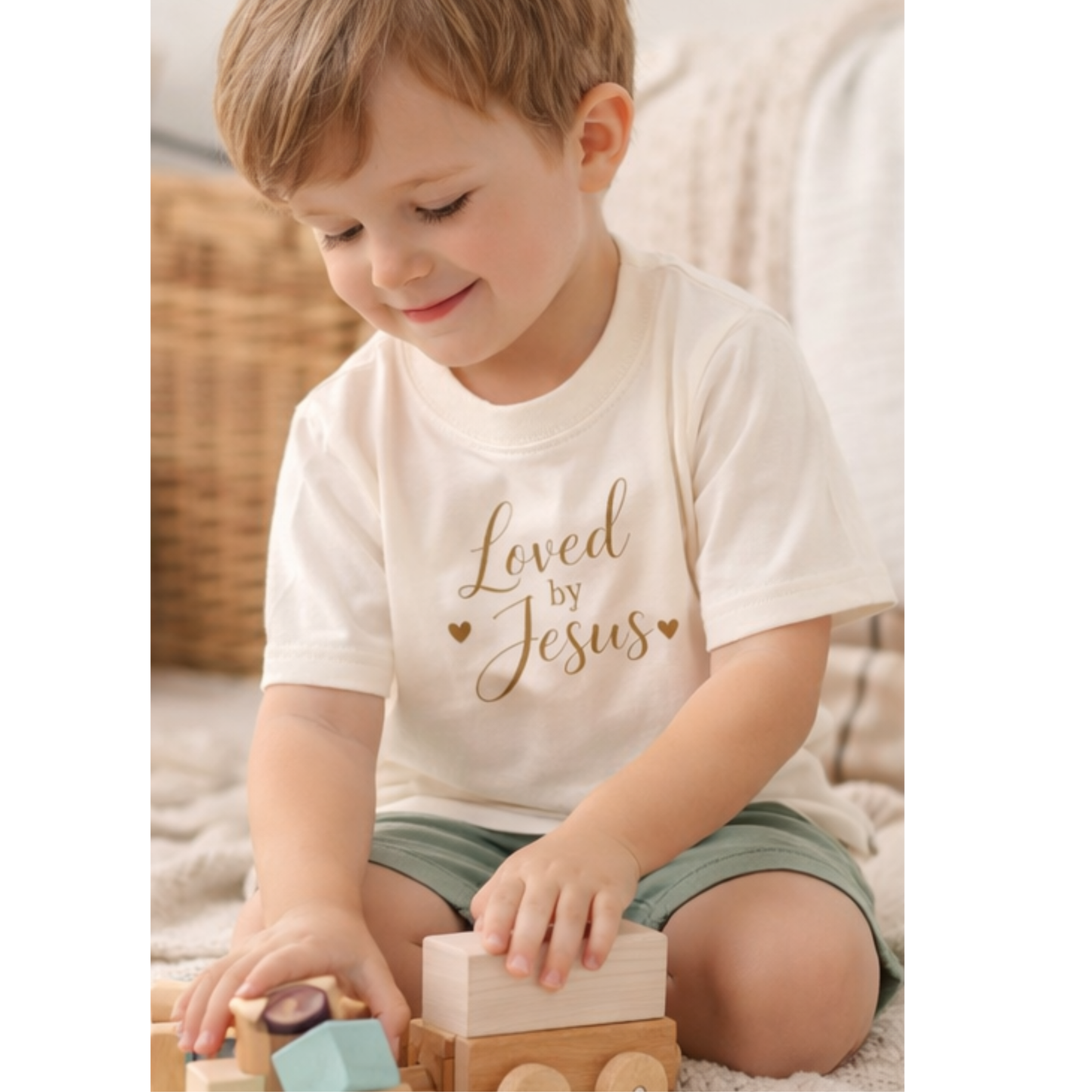 Loved by Jesus Toddler Tee