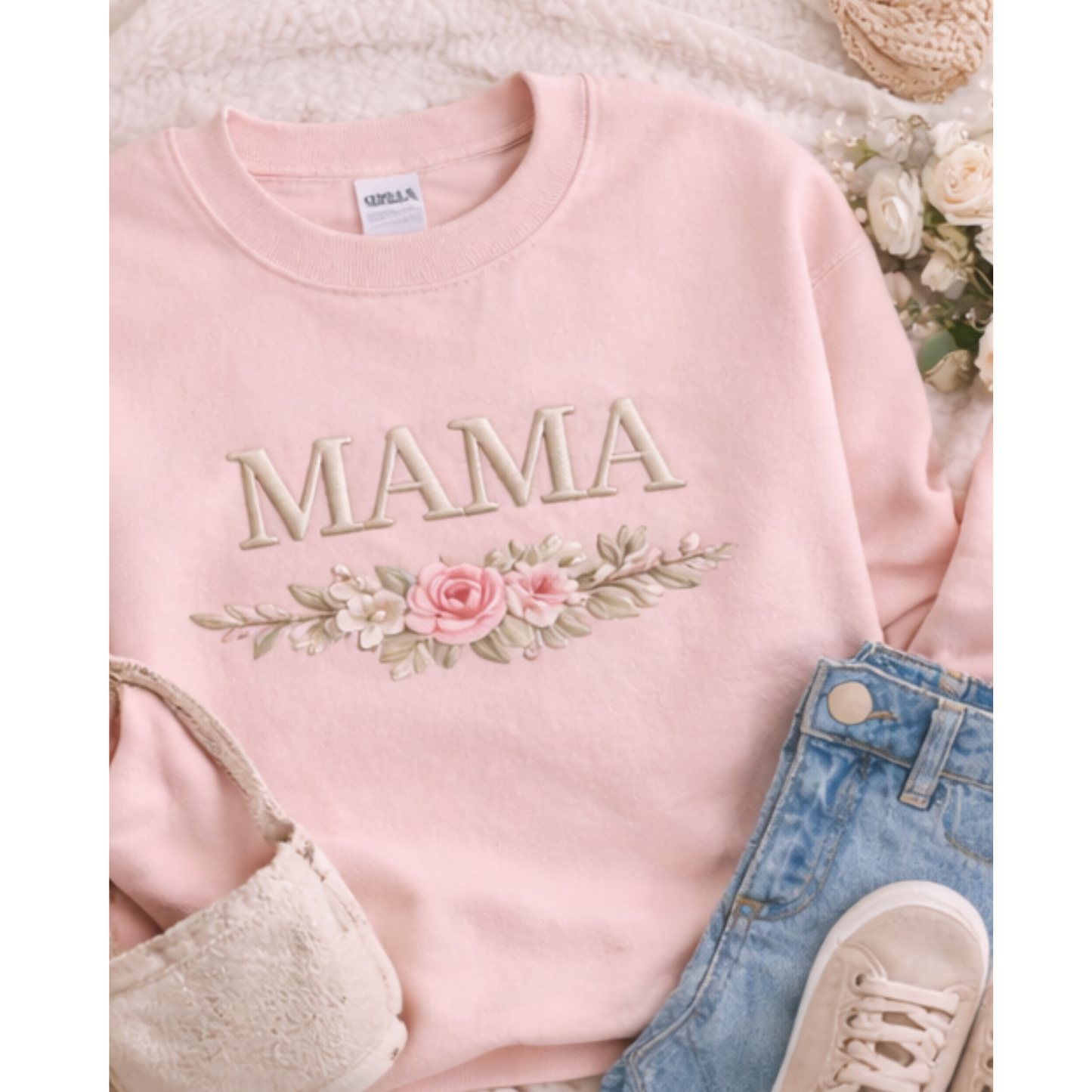 MAMA Embroidered Sweatshirt