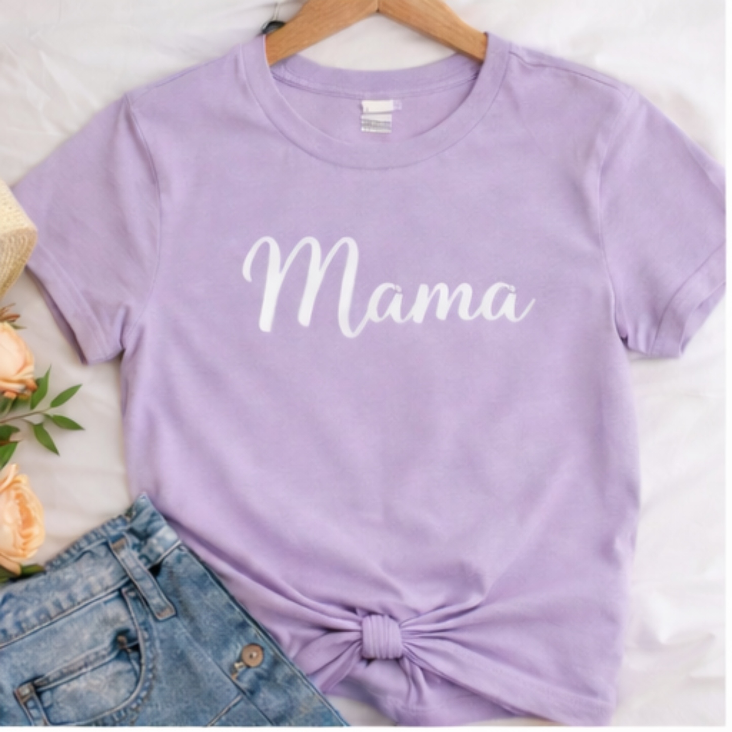 Mama & Mini Script Matching Shirts | Faith-Inspired Mommy and Me Set