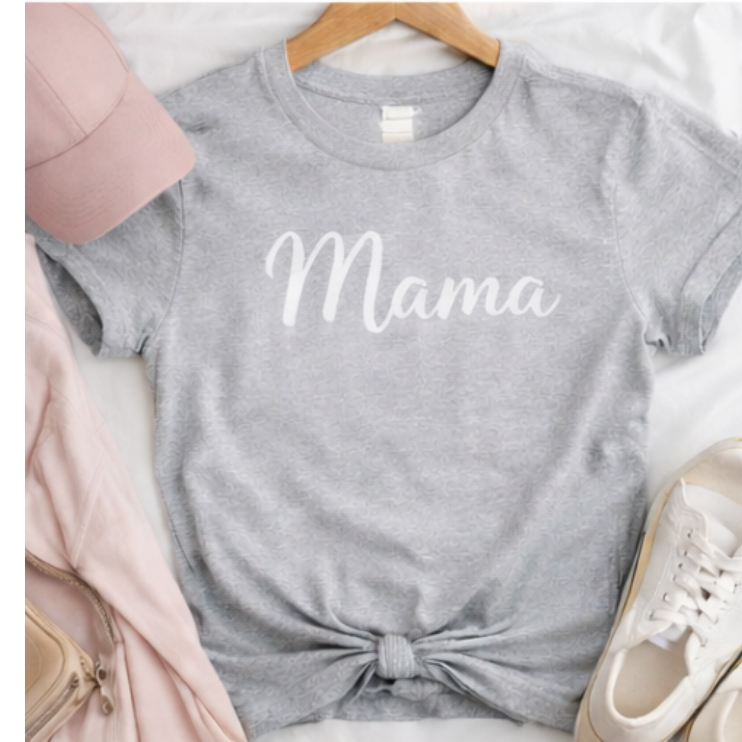Mama & Mini Script Matching Shirts | Faith-Inspired Mommy and Me Set