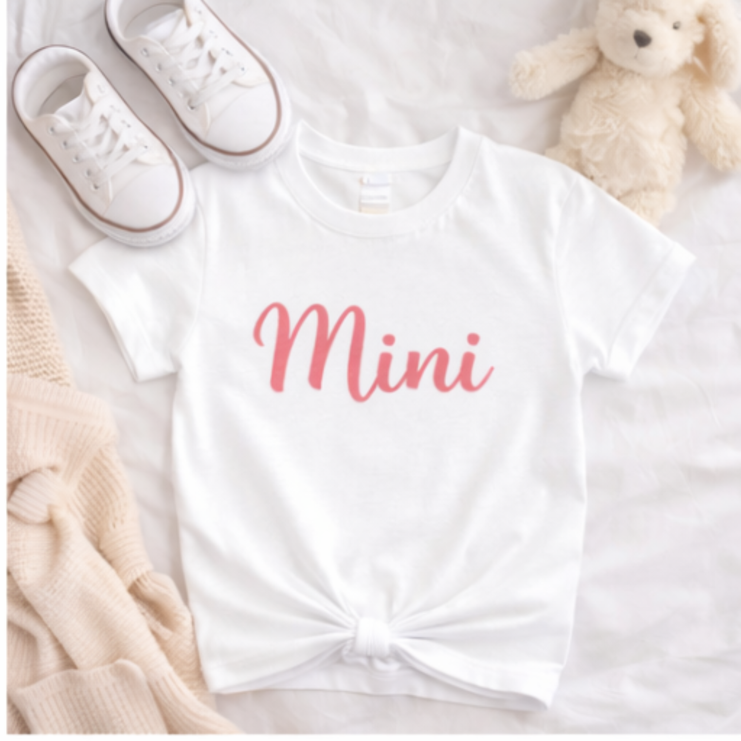 Mini Script Tee | Faith Inspired Mommy and Me Set