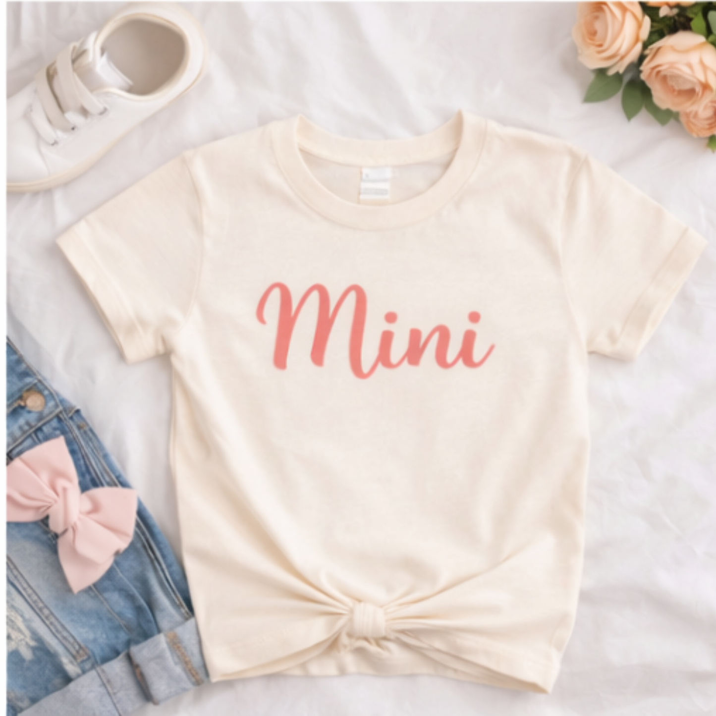 Mini Script Tee | Faith Inspired Mommy and Me Set