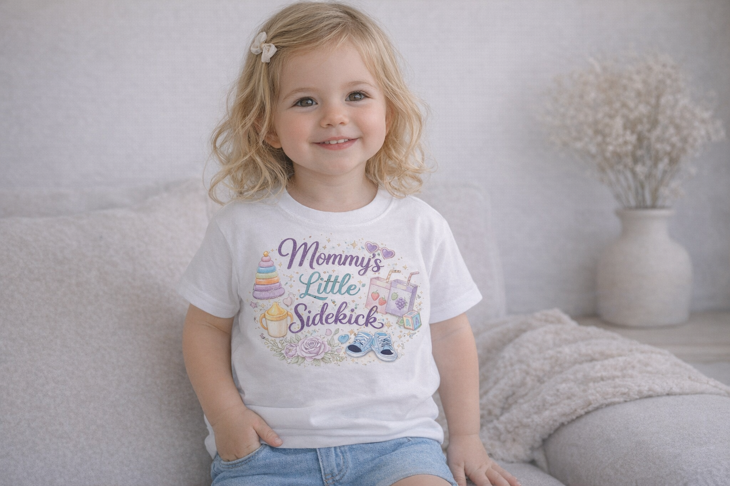 Mini Mommy's Little Sidekick Toddler Tee