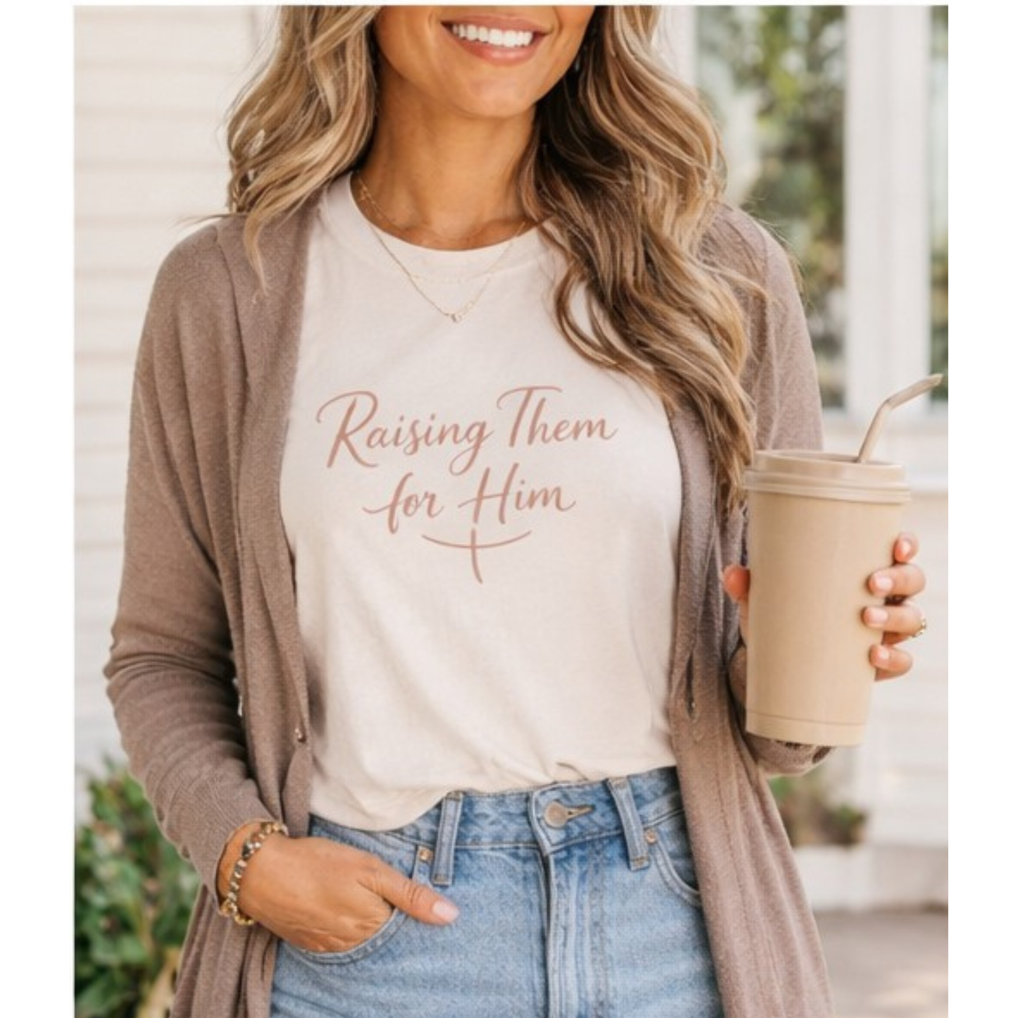 Raising Them for Him Tee