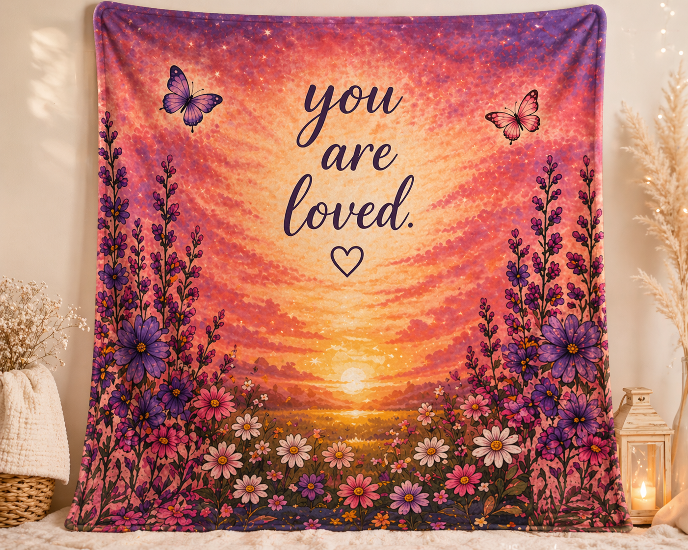 Faith-Filled “You Are Loved” Gift Bundle – Children’s Book, Plush Bunny & Velveteen Blanket | Baby Shower Gift, Toddler Gift, Christian Gift